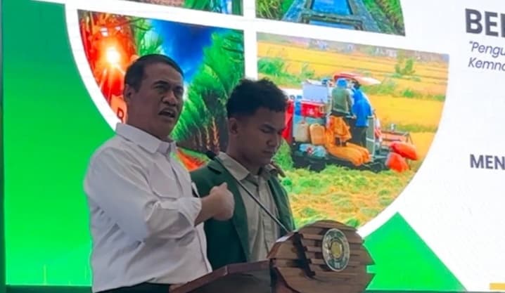 Mentan Amran Beri Beasiswa dan Modal Usaha untuk Mahasiswa Penjual Mochi di USU