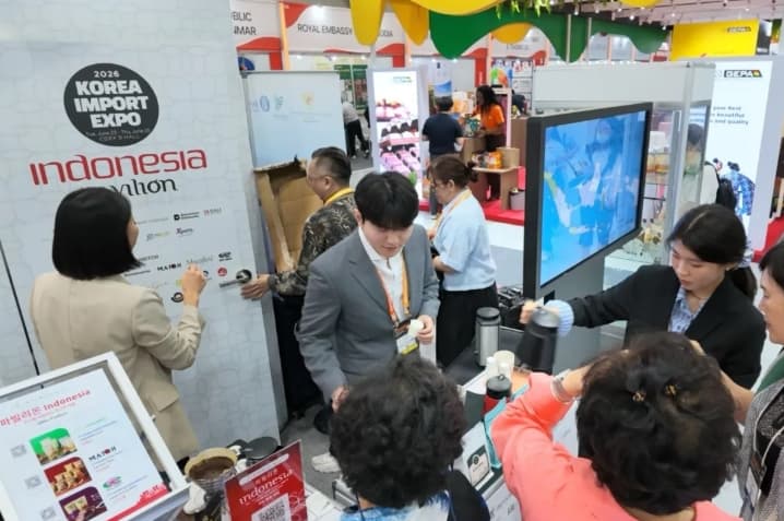 Produk Pangan Indonesia Raih Potensi Ekspor Rp34,58 Miliar di Korea Import Expo 2026
