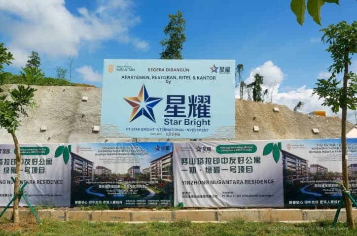 Investor China Mulai Bangun Kawasan Apartemen dan Perkantoran Senilai Rp1,25 Triliun di IKN