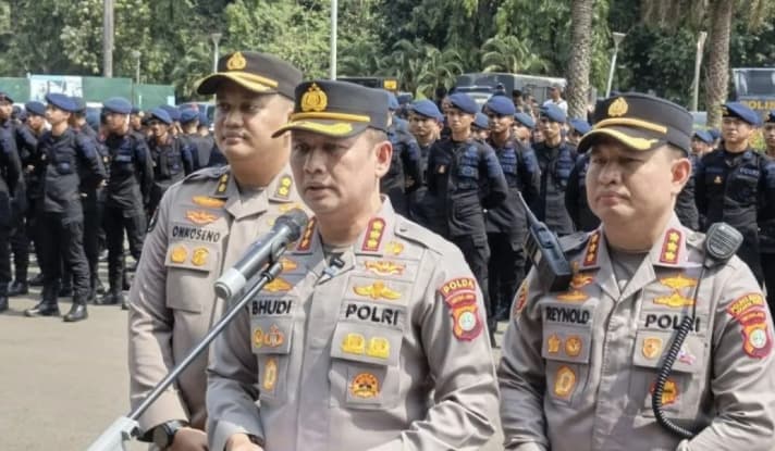 Polda Metro Jaya Tekankan Pendekatan Humanis dalam Pengamanan Aksi Penyampaian Pendapat