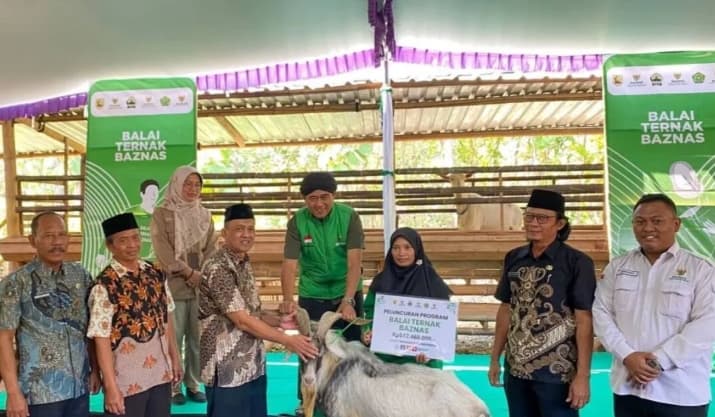 Baznas Luncurkan Balai Ternak Kambing Perah untuk Tingkatkan Ekonomi Mustahik di Wonogiri