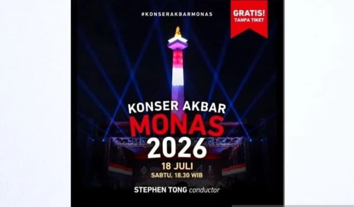 Polisi Siapkan Rekayasa Lalu Lintas Situasional saat Konser Akbar di Monas