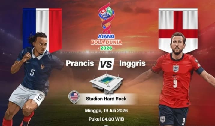 Prancis Ungguli Inggris dalam Rekor Pertemuan Jelang Perebutan Tempat Ketiga Piala Dunia 2026