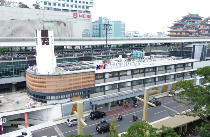 KAI Mencatat 3,82 Juta Pelanggan Kereta Api di Sumatra pada Semester I 2026