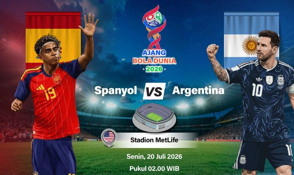 Spanyol Dinilai Berpeluang Jegal Argentina pada Final Piala Dunia 2026 di Amerika Serikat