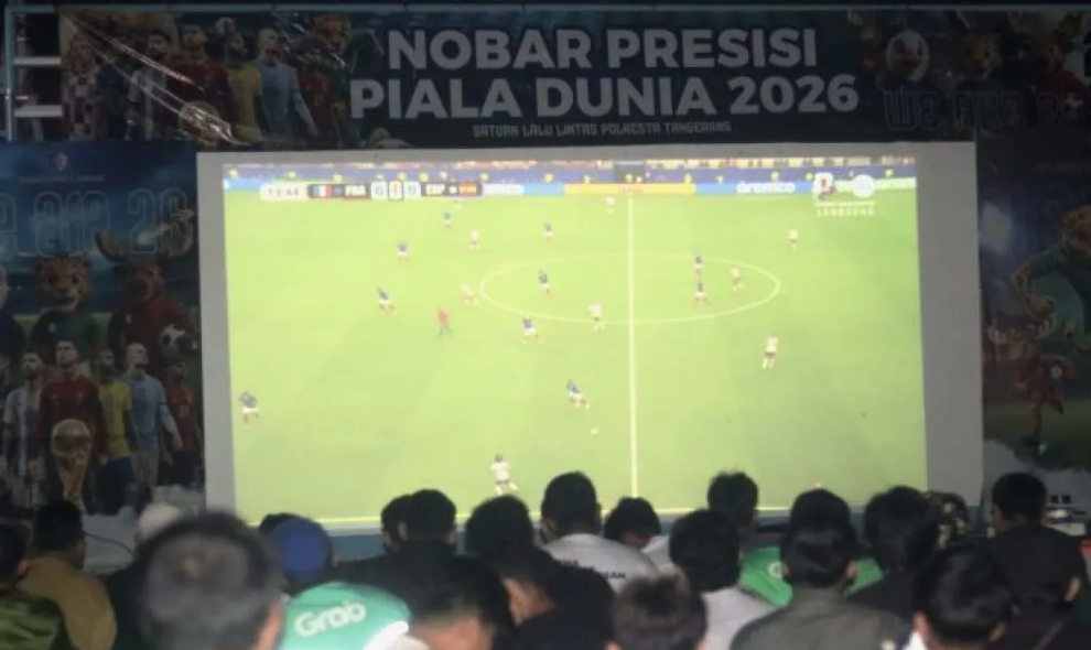 Polisi Imbau Warga Tangerang Jaga Ketertiban Saat Nonton Bareng Final Piala Dunia 2026