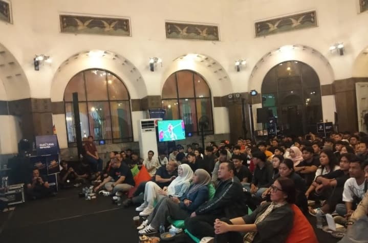 Warga Medan Padati Posbloc untuk Nobar Final Piala Dunia 2026 Bersama Menkomdigi