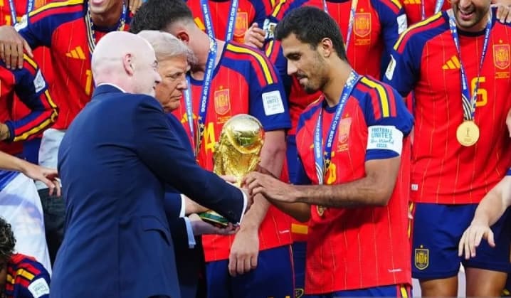 Rodri Raih Bola Emas Piala Dunia 2026 Usai Antar Spanyol Menjadi Juara Dunia