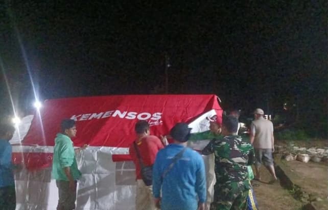 Kemensos Salurkan Bantuan Logistik untuk Korban Banjir di Tapanuli Tengah, Sebanyak 300 Jiwa Terdampak