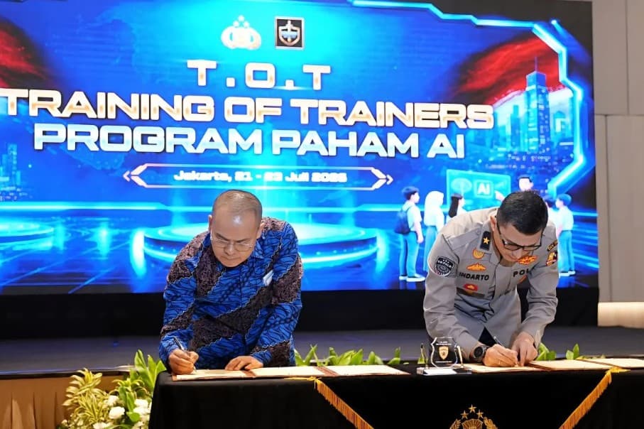 Kemendikdasmen dan Polri Berkolaborasi Menyiapkan Generasi Cakap AI Melalui Program Paham AI
