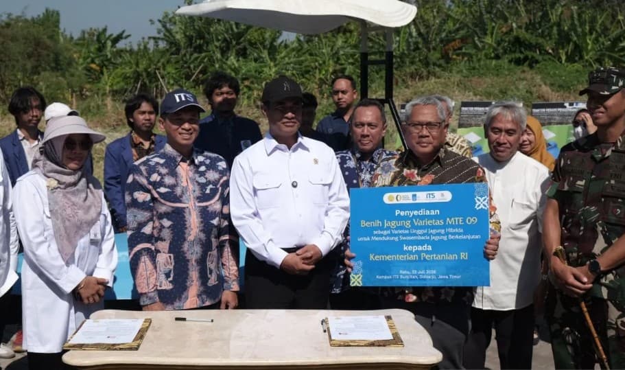 Kementan Gelontorkan Rp10 Miliar untuk Benih Jagung MTE-09 ITS, Dorong Produktivitas Pertanian Nasional
