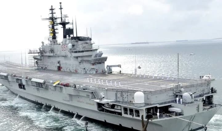Kapal Induk Giuseppe Garibaldi Segera Tiba di Indonesia untuk Perkuat Pertahanan Maritim TNI AL