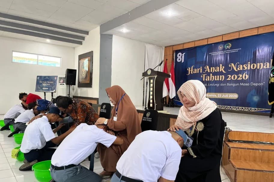 Sebanyak 25 Anak Binaan di LPKA Muara Bulian Terima Pengurangan Masa Pidana pada Hari Anak Nasional 2026