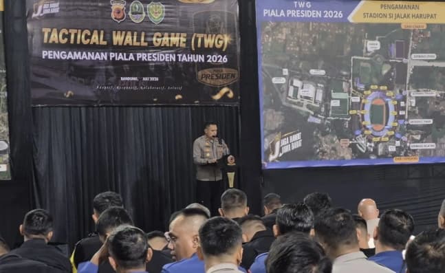 Polda Jabar Kerahkan 1.500 Personel Gabungan untuk Amankan Turnamen Piala Presiden 2026