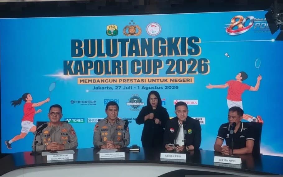 Kejuaraan Bulu Tangkis Piala Kapolri 2026 Libatkan Lebih dari Seribu Peserta, Termasuk Atlet Disabilitas