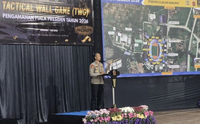 Polres Cimahi Perketat Pengamanan Stasiun KCJB Padalarang Jelang Piala Presiden 2026