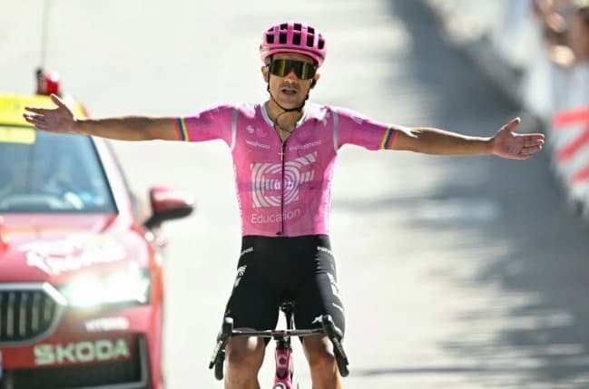 Richard Carapaz Menangi Etape 18 Tour de France 2026 Lewat Serangan Solo di Tanjakan Terakhir