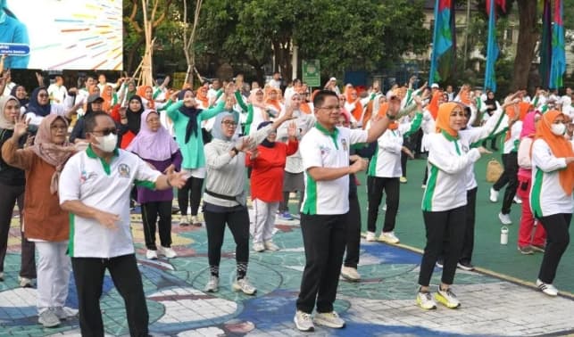 Pemkot Jakarta Selatan Ajak Pegawai Terapkan Pola Hidup Sehat demi Tingkatkan Kualitas Pelayanan Publik