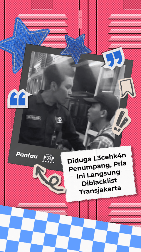 DIDUGA LECEHKAN PENUMPANG, PRIA INI LANGSUNG DI BLACKLIST TRANSJAKARTA