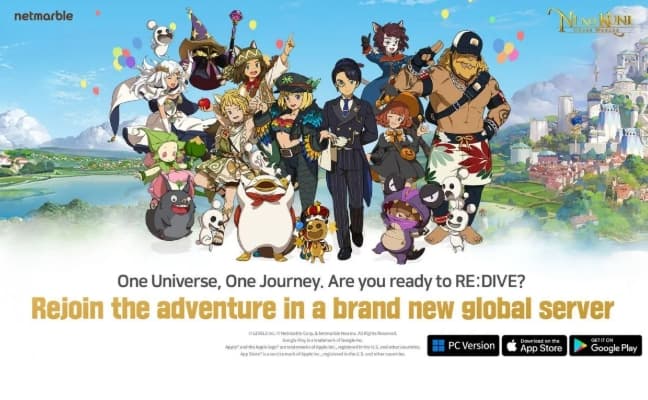 Netmarble Luncurkan Layanan Global Terpadu Ni no Kuni: Cross Worlds dengan Program Migrasi Pemain