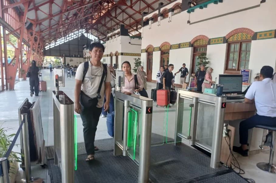 Pengguna Face Recognition Boarding Gate KAI Daop 4 Semarang Tembus 945 Ribu hingga Juli 2026