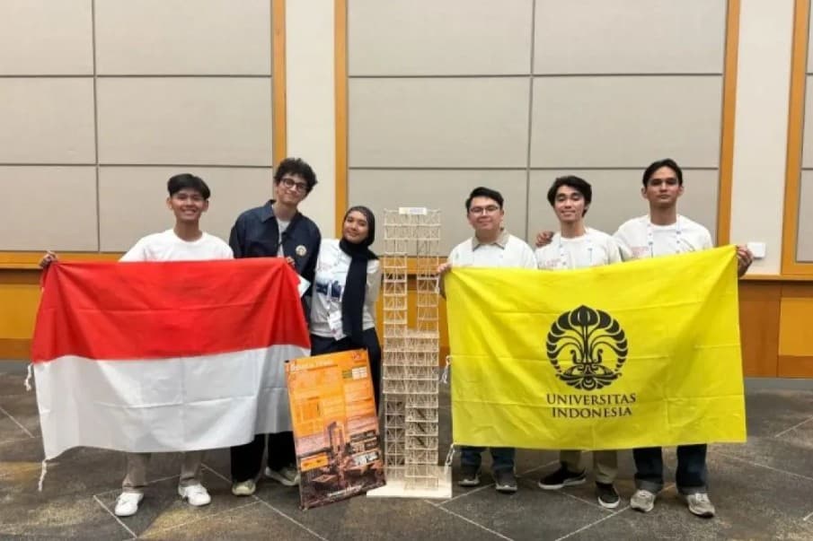 Tim UI Raih Peringkat Keenam Dunia pada Kompetisi Rekayasa Struktur Tahan Gempa EERI SDC 2026 di Amerika Serikat
