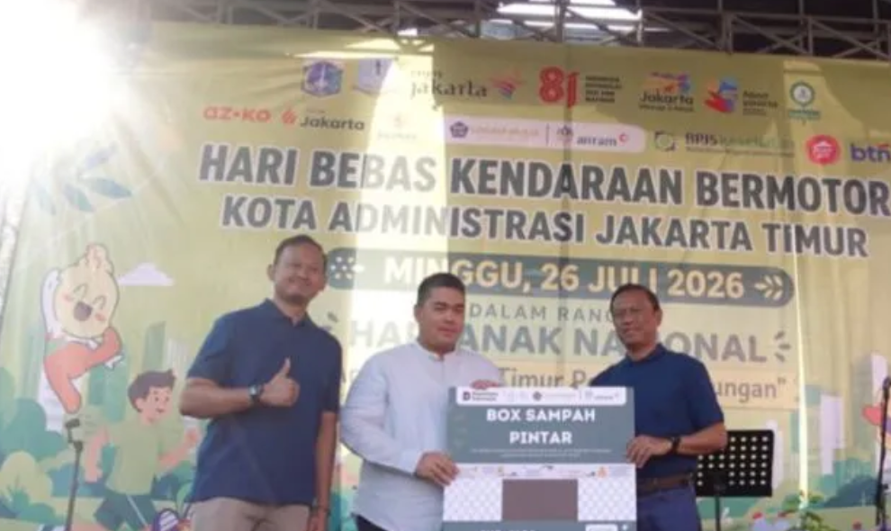 Pemkot Jakarta Timur Perkuat Edukasi Kepedulian Lingkungan Melalui HBKB di Jalan Pemuda