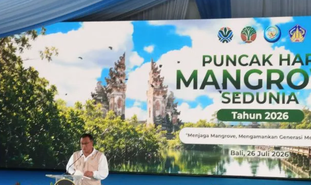 Menteri LH Sebut Mangrove Berpotensi Jadi Penggerak Ekonomi Hijau Lewat Pasar Karbon