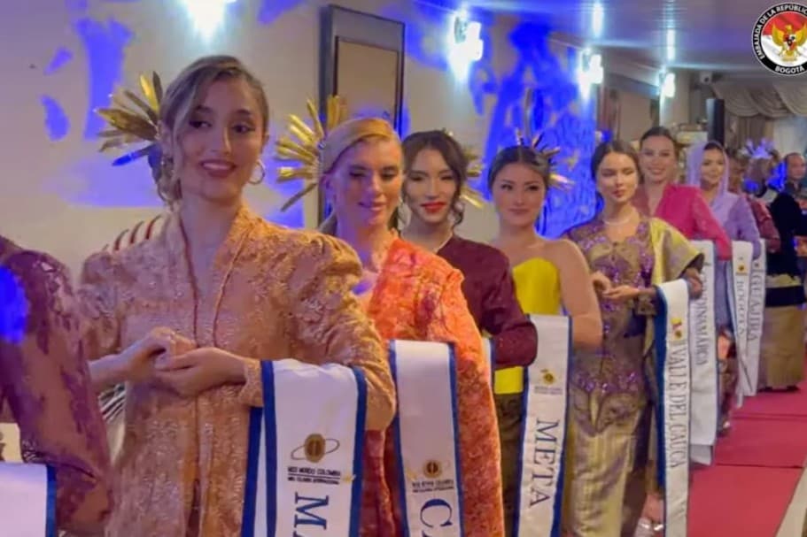 KBRI Bogota Promosikan Budaya Indonesia Melalui Ajang Miss Mundo Colombia untuk Perkuat Hubungan Bilateral