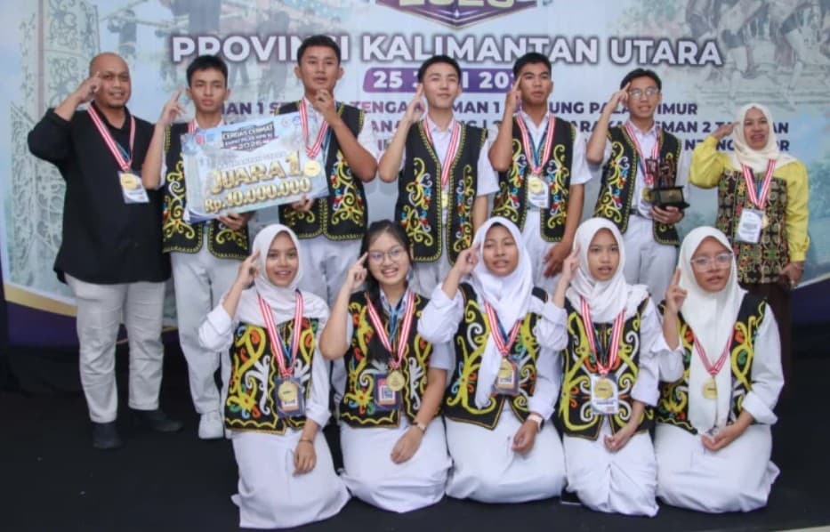 Selamat Datang SMAN 1 Tanjung Selor di Grand Final LCC Empat Pilar MPR RI Tingkat Nasional