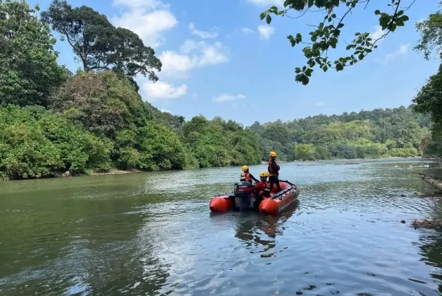 Basarnas Kerahkan Tim SAR Gabungan Cari Bocah yang Tenggelam di Sungai Enim