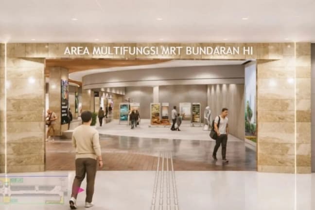 Ruang Multifungsi MRT Bundaran HI Akan Hubungkan Plaza Indonesia hingga Hotel Indonesia Kempinski