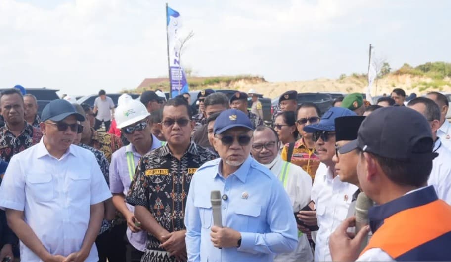 Zulkifli Hasan Tegaskan Pembangunan K-SIGN di Rote Ndao Jadi Langkah Percepat Swasembada Garam Nasional