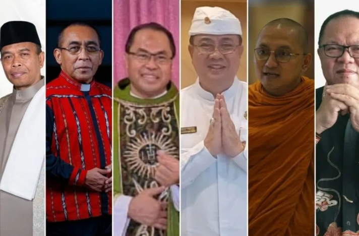 Enam Pemuka Agama Pimpin Doa Bersama Zikir dan Doa Kebangsaan di Monas