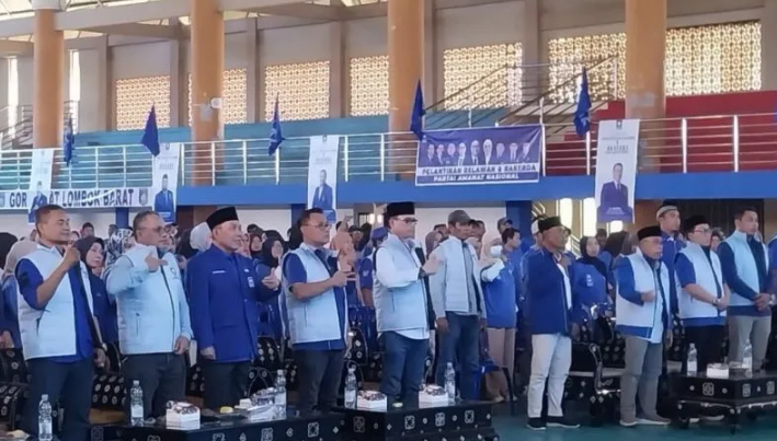 PAN NTB Kukuhkan 1.500 Relawan untuk Perkuat Konsolidasi Menuju Pemilu 2029