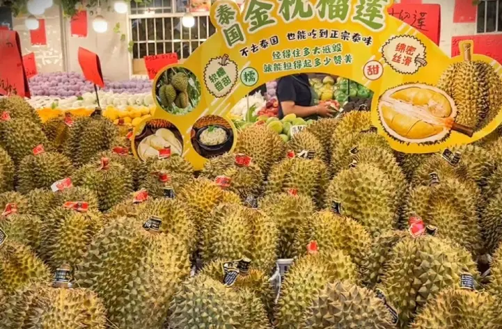 Jalur Kereta China-Laos Percepat Ekspor Durian Asia Tenggara ke Pasar China