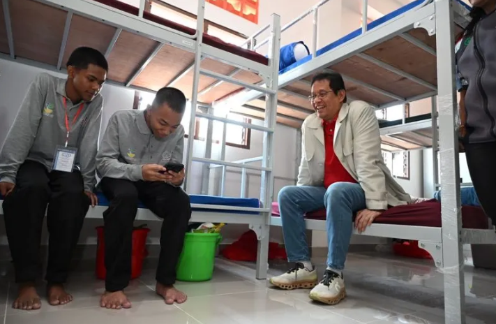 Menkeu Tinjau Kesiapan Fasilitas Sekolah Rakyat Terintegrasi 2 Surabaya