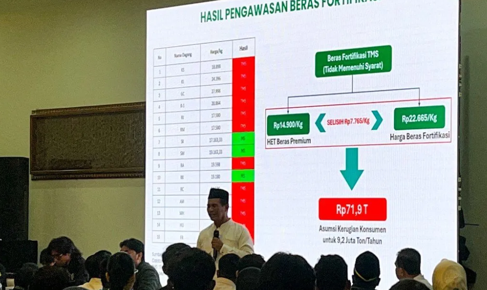 Mentan Ajak Organisasi Mahasiswa dan Pemuda Bersatu Berantas Mafia Pangan serta Kecurangan Beras Fortifikasi