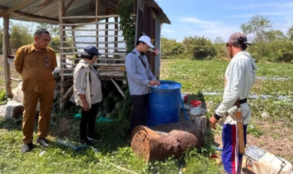 BBRMP Maluku Pantau Program Irigasi Perpompaan untuk Pastikan Kesiapan Kelompok Tani di Kota Tu