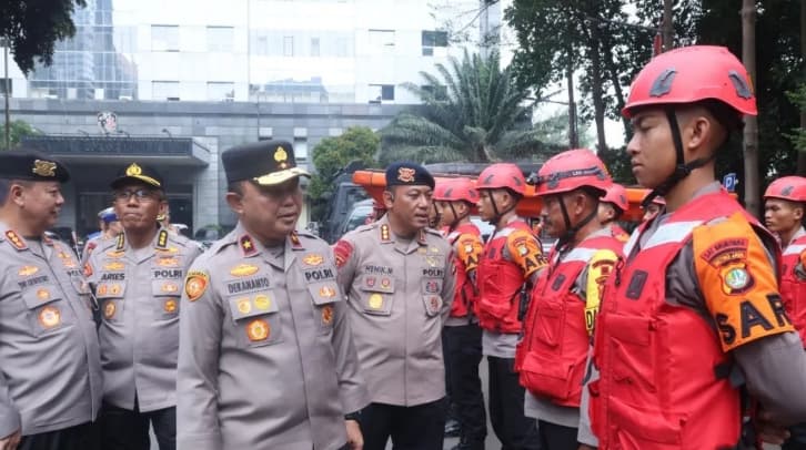 Polda Metro Jaya Perkuat Kesiapsiagaan Hadapi Potensi Bencana dengan Pemetaan Wilayah Rawan
