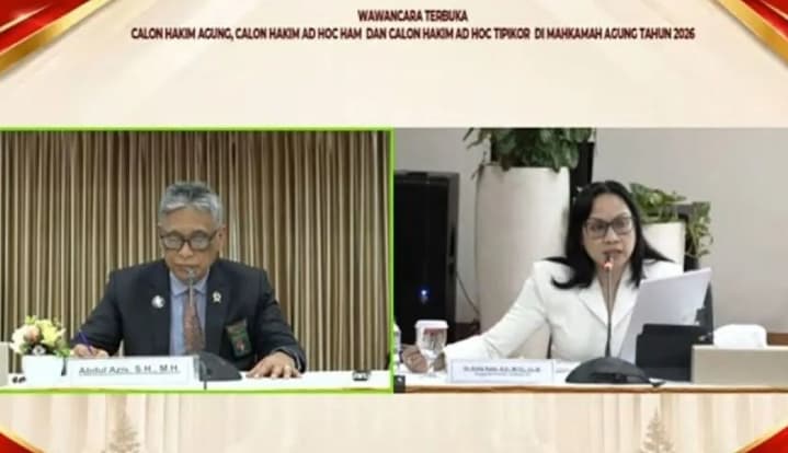 Komisi Yudisial Gelar Wawancara Akhir 23 Calon Hakim Agung dan Hakim Ad Hoc Mahkamah Agung