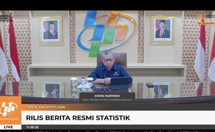 BPS Catat Neraca Perdagangan Indonesia Surplus 3,58 Miliar Dolar AS pada Semester I 2026