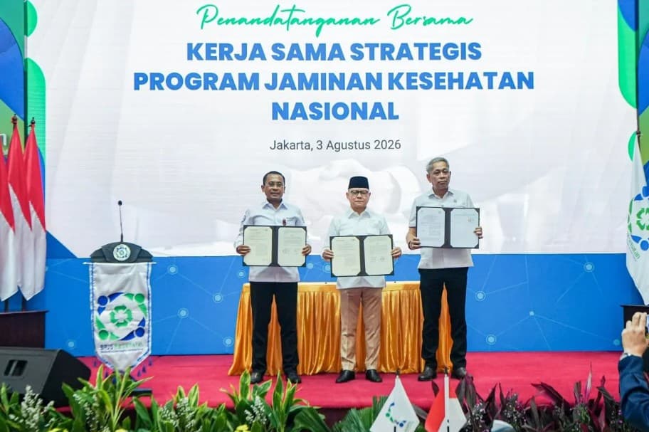 Kemensos dan BPJS Kesehatan Menandatangani MoU untuk Perkuat Integrasi Data PBI dan Layanan Jaminan Kesehatan