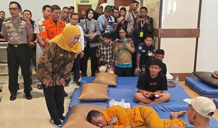 Pemprov Jawa Timur Siap Tanggung Biaya Perawatan Korban Kebakaran KMP Mutiara Sentosa II yang Dirujuk ke RS Milik Pemprov