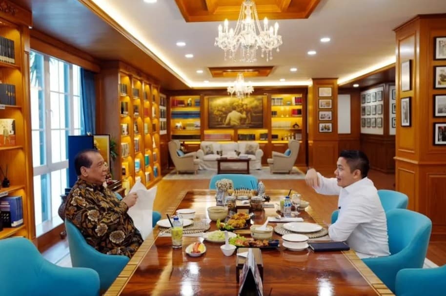 Teddy Indra Wijaya Menerima Masukan Chairul Tanjung soal Penguatan Ekonomi dan Kemitraan Dunia Usaha