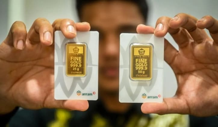 Harga Emas Antam Turun Rp4.000, Kini Dibanderol Rp2,599 Juta per Gram