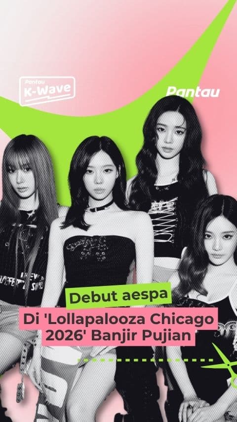 DEBUS AESPA DI LOLLAPALOOZA CHICAGO 2026 BANJIR PUJIAN
