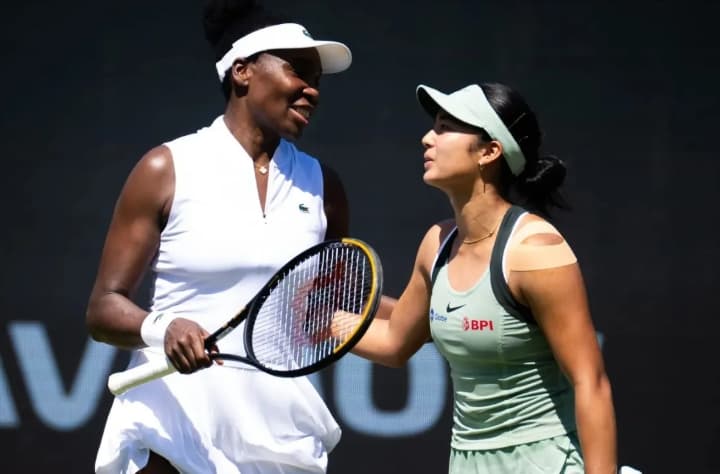 Venus Williams Kembali Berduet dengan Alex Eala pada WTA 1000 Toronto