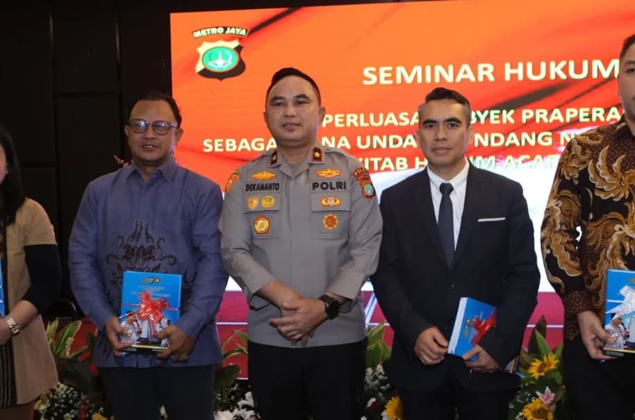 Polda Metro Jaya Gelar Seminar Hukum untuk Perkuat Pemahaman Perluasan Objek Praperadilan dalam KUHAP Baru