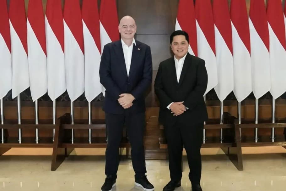 PSSI Menyatakan Dukungan Penuh kepada Gianni Infantino untuk Melanjutkan Kepemimpinan FIFA